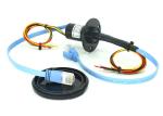 Miniature Gigabit Ethernet Rotary Electrical Joint Contactless Slip Ring 100M /