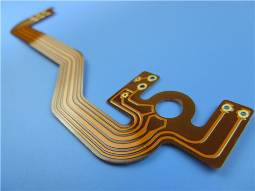 Weight reduction 2 Oz Copper Flexible PCB Board With Immersion Gold