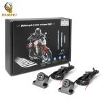 Blue Red White Angel Wing Projection Motorcycle External LED Spotlight