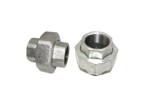 Wholesale High Accuracy Female Cast Iron Union , 1 4 Pipe Unions Couplings Anti Abrasive from china suppliers