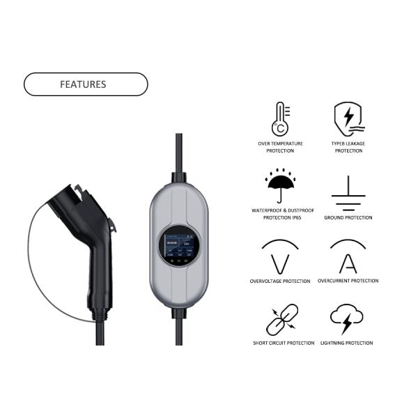 Custom Level 3 EVSE 22kw Charging Pile Type 1 50Hz