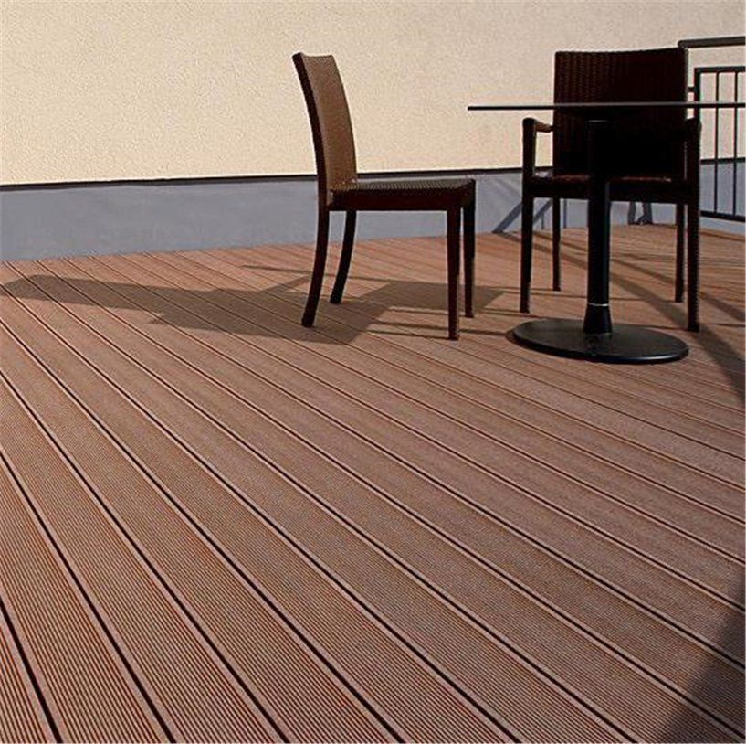 Waterproof WPC Outdoor Decking / Green Flooring (HS145*22)