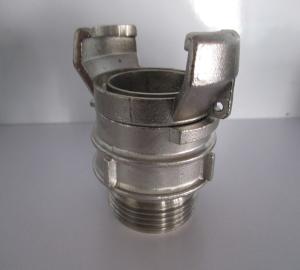 Wholesale SS316 Stainless steel Coupling with male thread and lock ring EN 14420-8 from china suppliers