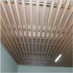 Shopping Mall Aluminum U Baffle Ceiling 0.5mm Thickness Easy To Disassemble