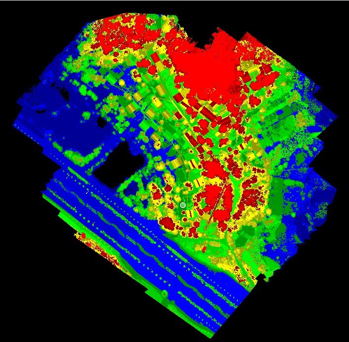 100-2000Khz PRR PM-1500 Airborne Laser Scanning LiDAR Systems For Drones