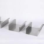 0.3-3mm Stainless Steel Rain Gutter Metal Material Roofing Panel Parts