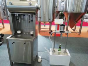 Wholesale 50Hz SUS304 Automatic Glass Bottle Filling Machine For Beer / Beverage from china suppliers