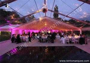 Wholesale Grassland Clear PVC Fabric Cover Aluminum Profile Luxury Wedding Tents Buildings from china suppliers