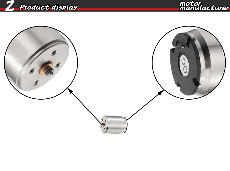 24V 30V Blower Dc Motor 17mm Ball Bearing For Tattoo Machine