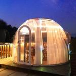 Pc Starry Sky Transparent House Hotel Restaurant Transparent Bubble Housevilla