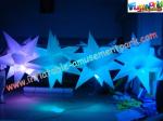Multicolor Club Inflatable Lighting Decoration Star 1.5 Meter With Blower