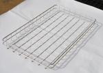2.0mm Stainless Steel Wire Mesh Tray Silver Polished