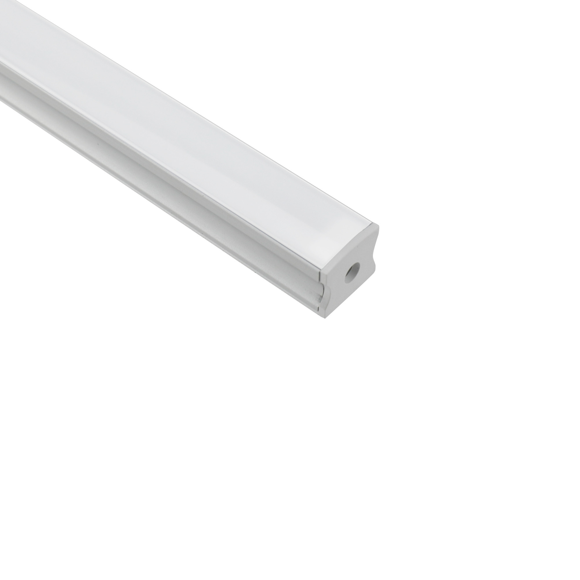 Anodizing Extruded Housing Aluminum Led Lighting Profile Surface Mounted