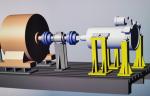 SSCH200 200KW 477Nm 12000rpm Motor Test Bench Small Stand System