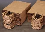 Logo Custom Kraft Paper Bag 80g 100g 130g 170g Food Takeaway Bag Degradable