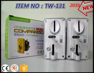 Wholesale TW131 Coin Collector For Amusement Game Machine , 12 - 30mm Coin Accepter from china suppliers
