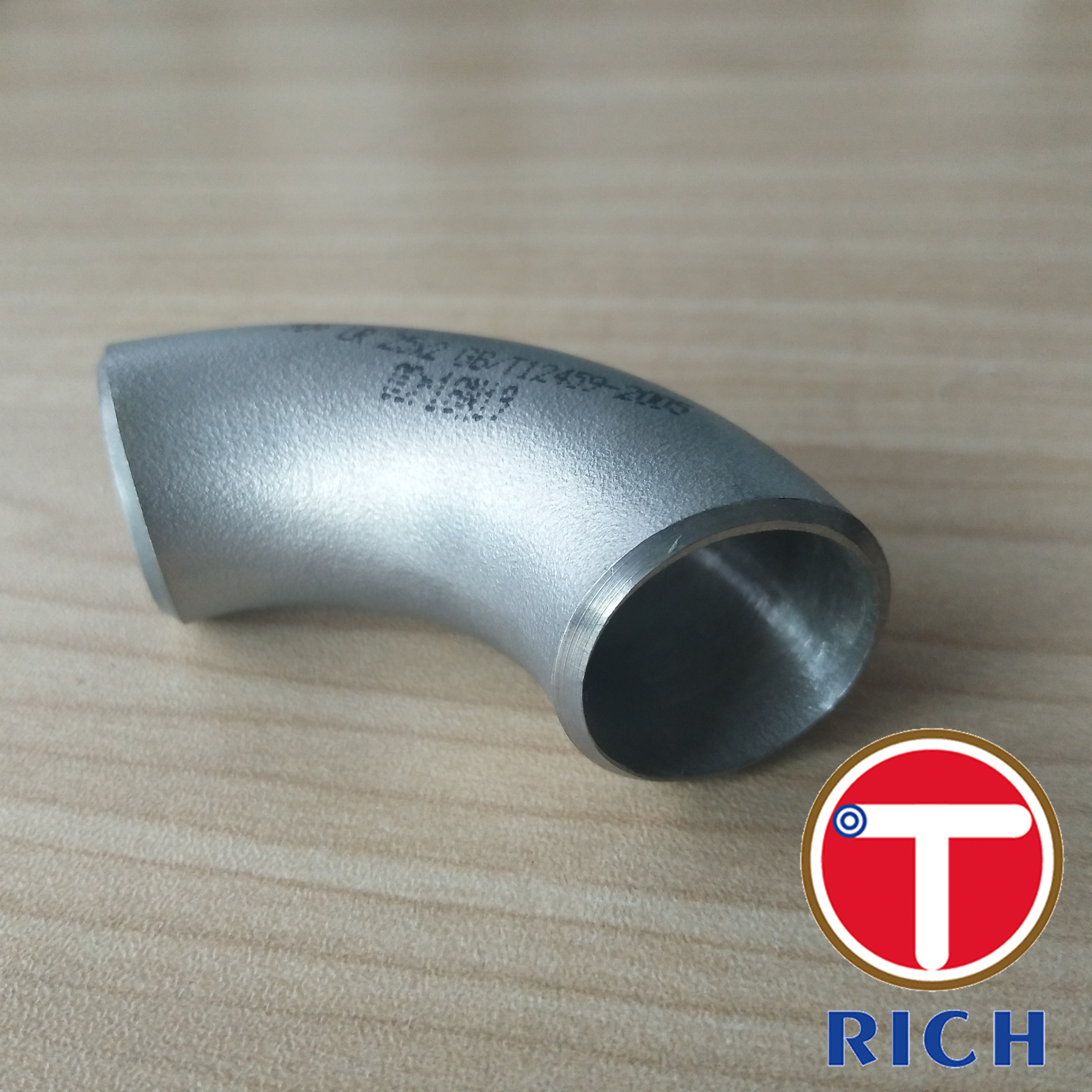 DIN B16.9 Malleable Cast Iron 90 Degree Elbow Stainless Steel Machining