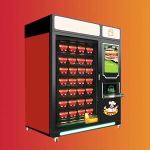 Wholesale Vending Meat Vending Machines Hamburger Hotdog Hot Food Fully Automatic Smart Pizza Cone Maker from china suppliers