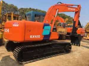 Wholesale 12T Weight Used Hitachi Ex120-3 Crawler Excavator 1 Year Warranty CE Approved from china suppliers