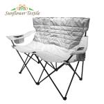 110x57x87cm Folding Camping Chair 600D Polyester Camping Outdoor Double Chair