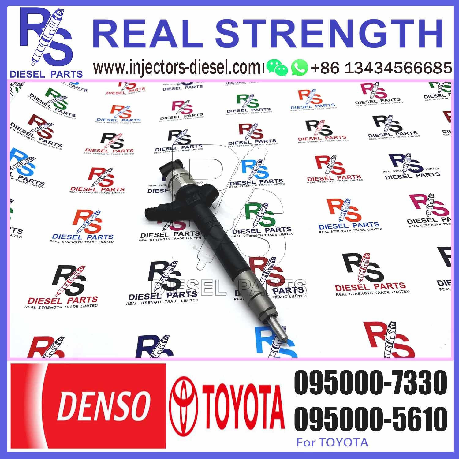 High quality diesel common rail injector 23670-0R180 095000-7690 23670-0R050 095000-7330