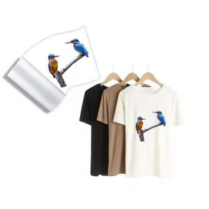 Wholesale PET Heat Transfer Film For L1800 805 1390 XP600 3200 4720 DX5 75mic 60cm*100m white ink printing film for garment from china suppliers