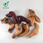 OEM Hand Carved Wooden Walking Stick For Old Person Wear Resistant