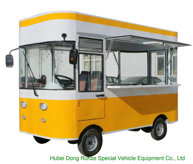 Small Commercial Mobile Kitchen Truck For Hot Dog Wagon Burrito Cooking And Selling
