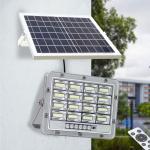 Garden Led Solar Powered Flood Light IP66 Remote Control Battery 100W 200W 300W