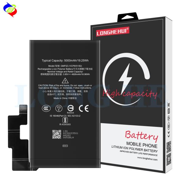 Rechargeable Batteries for Google Pixel 7 Pro Black GMF5Z Replacement Battery