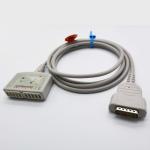 GE 10 Lead EKG Cables Banana Connector Proximal 3.6M Length 10K Resistor