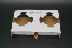Factory Wholesale Custom Coffee Cardboard Cup Holders Eco Friendly Boba Bubble