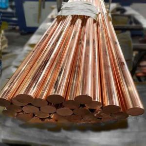 Wholesale C65500 C68700 Solid Copper Round Rod Stock Polished Surface 150mm Din2448 99.995% Pure from china suppliers