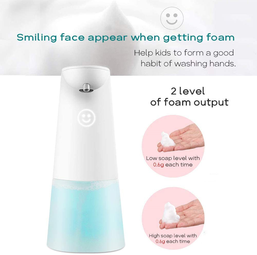 0.25S Plastic Automatic Soap Dispenser 250ML Household Hand Free