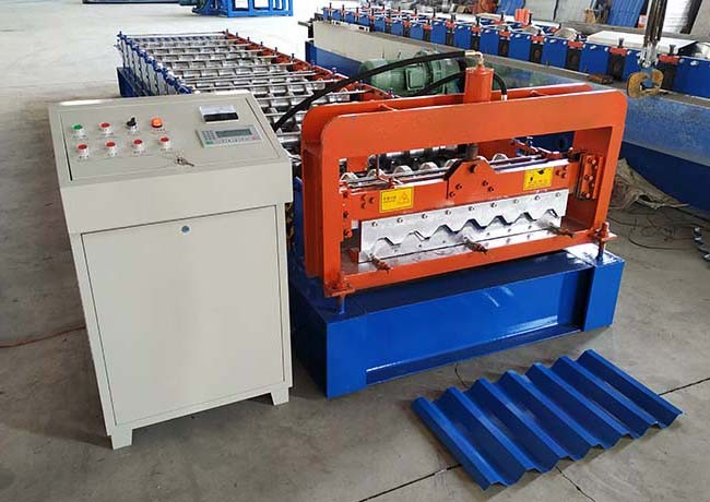 Popular roof profile design sheet matal roll forming machine under custom-made