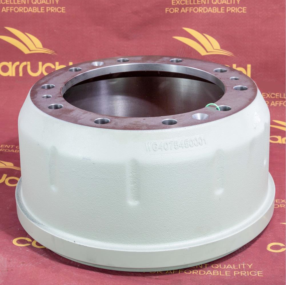 WG4075450001 VGD95 Sinotruk howo STR AC axle heavy truck brake drum for replace and optimize performance