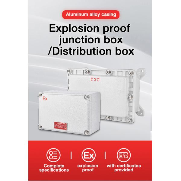 ATEX Certified BJX Explosion-Proof Aluminum Alloy Junction Box Power Distribution Equipment