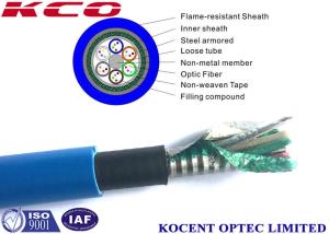 Wholesale Network Armored Fiber Cable Mine Shafts 4 ~ 144 Cores Loose Tube from china suppliers