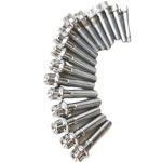 Universal Year M7*32mm 12 Point Chrome Wheel Hardware Bolts for Universal Cars