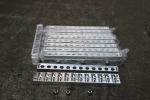 12 Holes Lip Stick Mold Vermicelli Lip Balm Mold Tray Silver