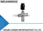 JDF1100 / JDF1200 Pneumatic Angle Seat Valve 3 Way Angle Valve Double Acting