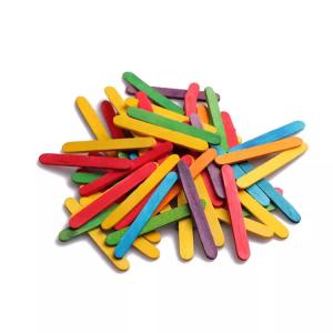Wholesale Colorful Birch Wooden Ice Cream Stick Jumbo Craft 93mm 114mm from china suppliers