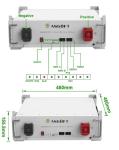 BYD Energy Storage Stackable 100Ah Server Rack Mounted 51.2V Lifepo4 Battery