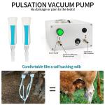 7L 14L Pulsation Vacuum Pump Milker SS Goat Milking Machines