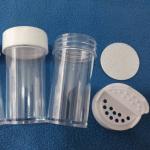 European Regional Feature Empty Plastic Glitter Shakers for Decoration