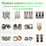Dongguan made Customize Skh Die Steel Core Insert Mold Parts for Shower Gel