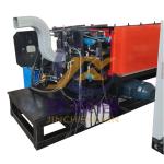 Auto Metal Downspout Forming Machine For Steel / Aluminum Sheet