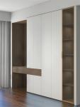 Sliding Door Wardrobe One Door Storage Cabinet Hotel Bedroom Furniture