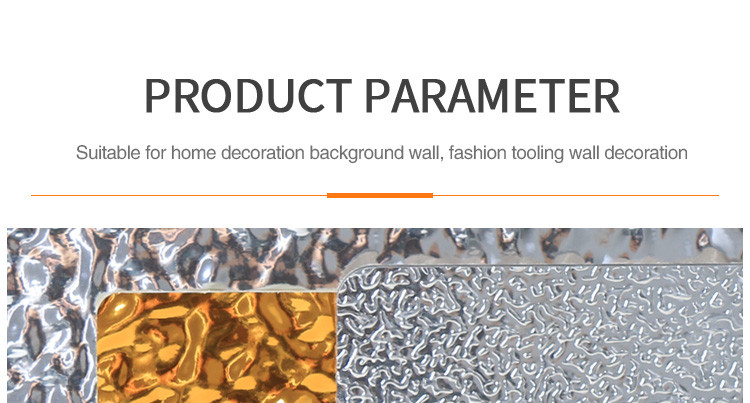 Interior Decorative PVC PET Water Ripple Panel 3D Wall Panel