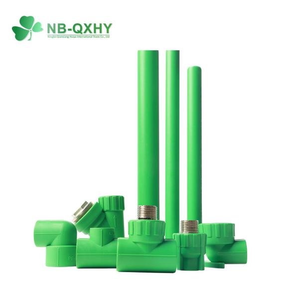 Plastic PPR Pipe Fittings Valve Tee Elbow Tube Plumbing Fittings for Plumbing